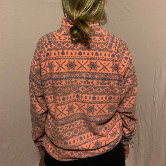 Southern Marsh Patterned Quarter Zip - Picture 2 of 3